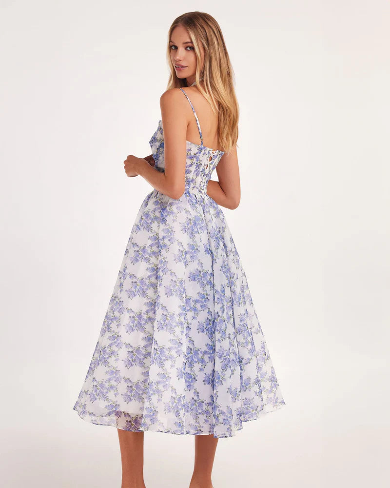 Alessia | Spaghetti Strap Midi Dress2